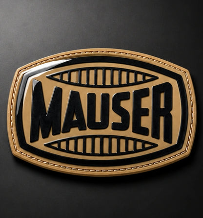 Mauser 3D Dome Sticker | 3 Inch