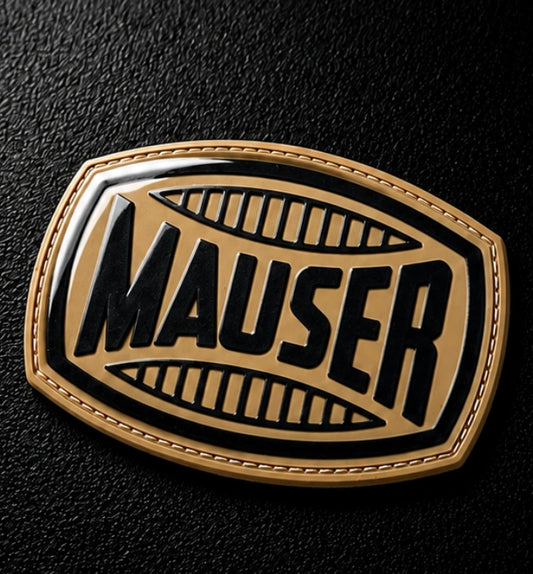 Mauser 3D Dome Sticker | 3 Inch