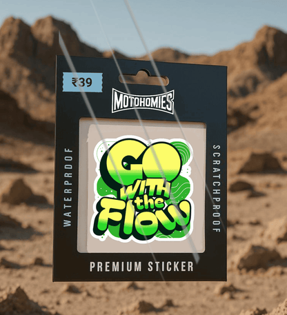 Go With The Flow | Sticker