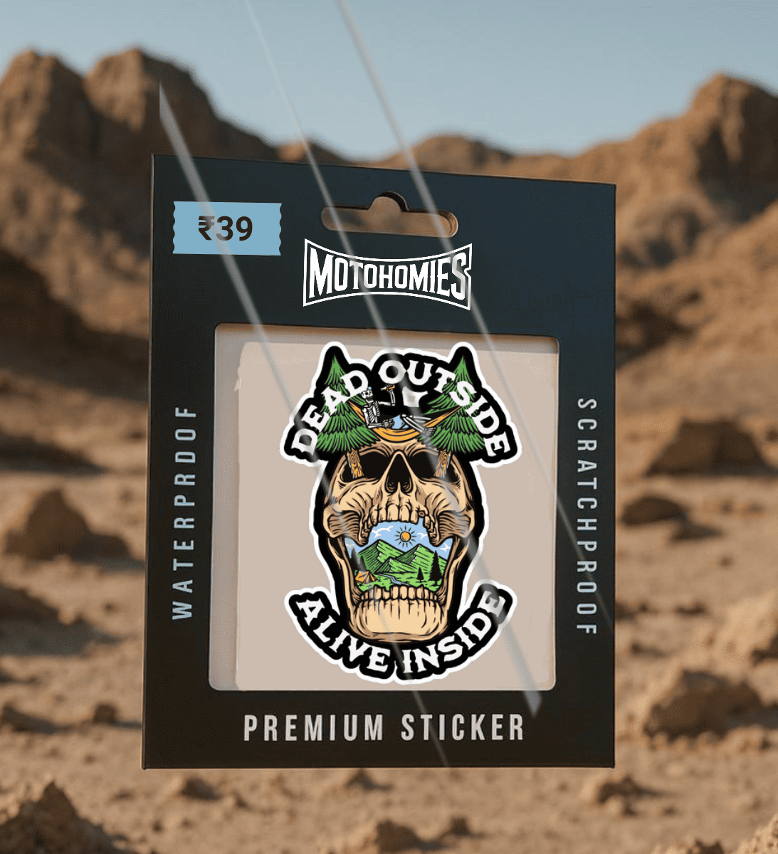 Dead Outside Alive Inside | Sticker