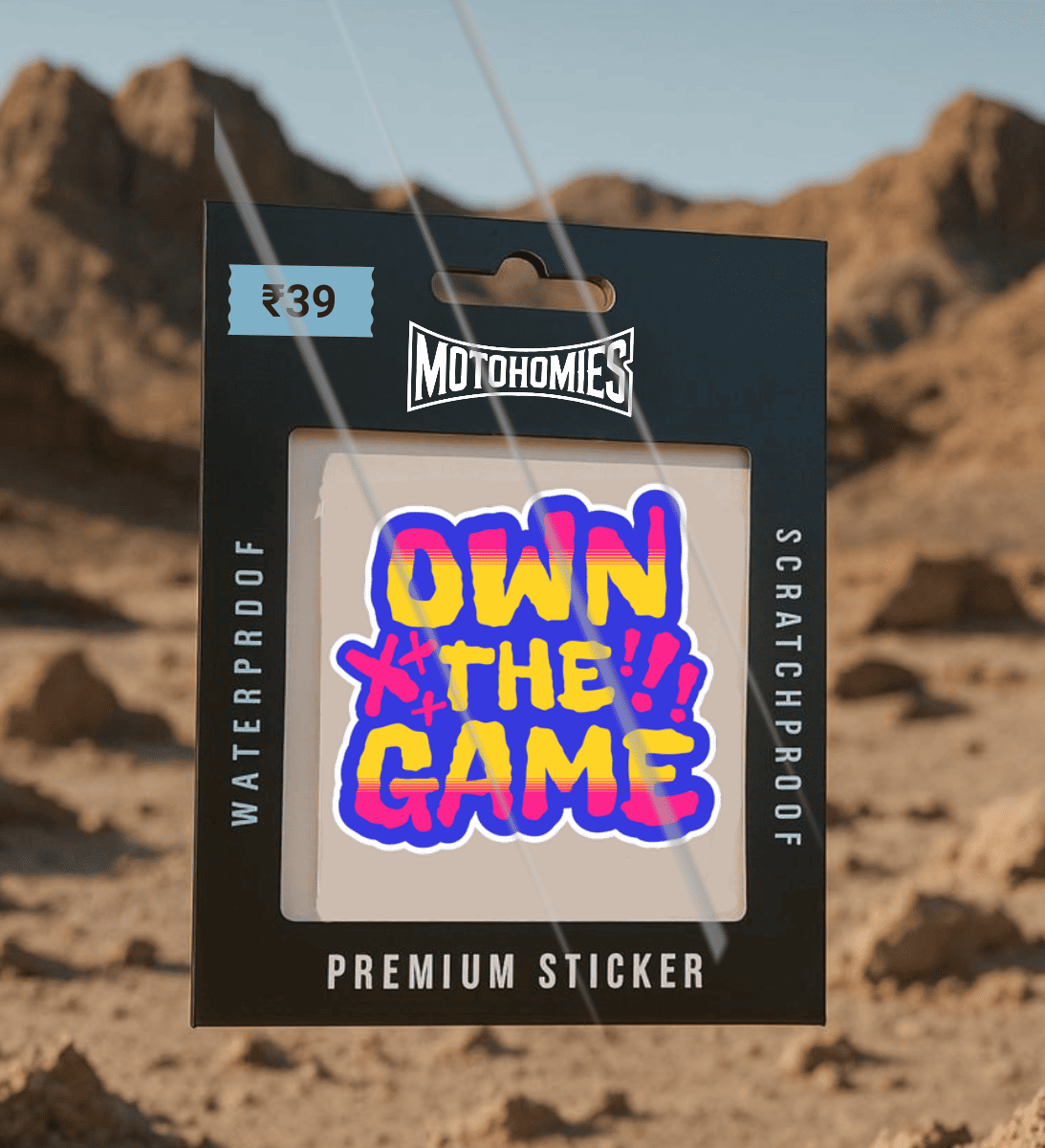 Own The Game | Sticker