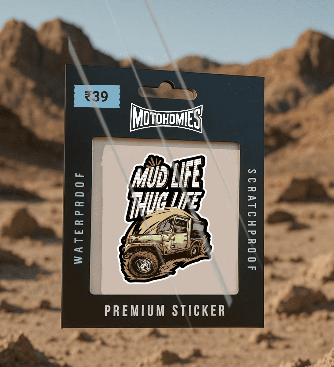 Mud Life Thug Life | Sticker