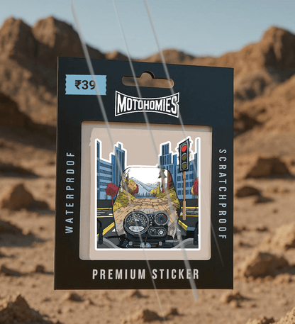 Himalayan 411 Cockpit | Sticker