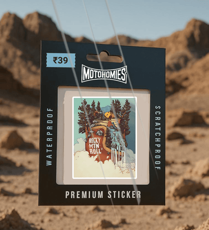 Mtn Roo Sticker Rocky Mountain Roll | Sticker – Motohomies