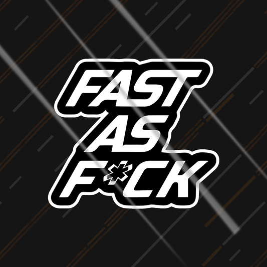 Fast As F*ck | Sticker