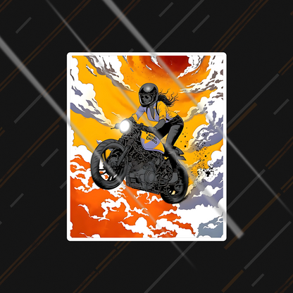 Throttle & Thunder | Sticker