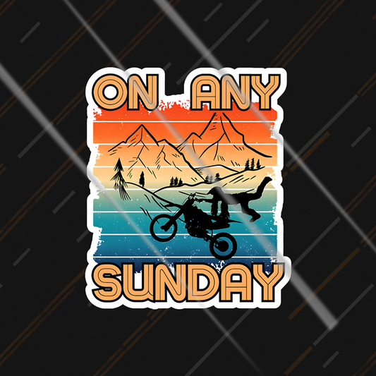 On Any Sunday | Sticker