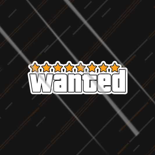 Wanted | Sticker