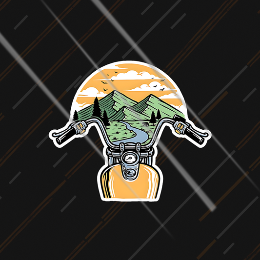 Handlebars & Hills | Sticker