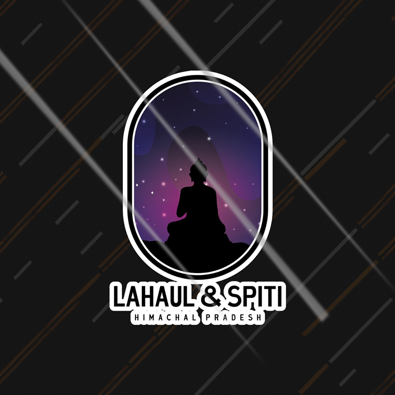 Lahaul & Spiti, HP | Sticker
