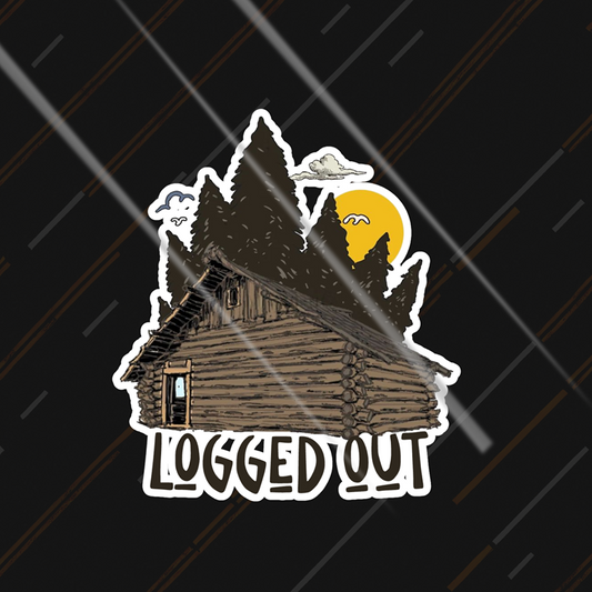 Logged Out | Sticker