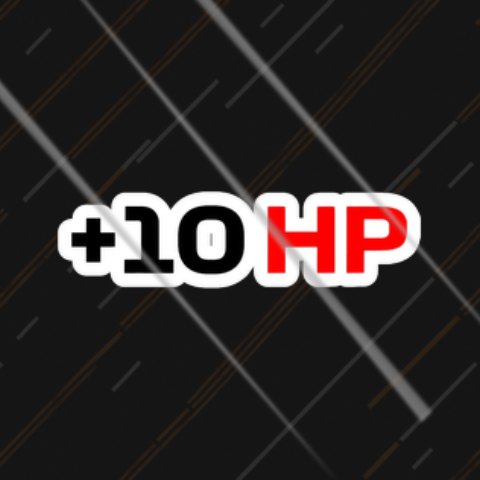 + 10 HP | Sticker
