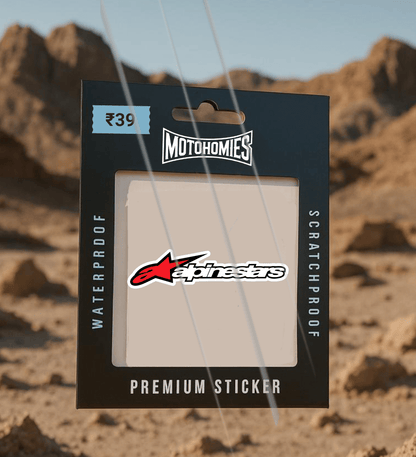 Kit 2 Adhésifs Alpinestars mm.140 X 22 - Stickers Kit 2 Adhésifs Alpinestars mm.140 X 22 - Stickers