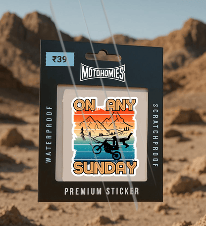 On Any Sunday | Sticker