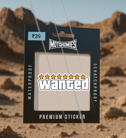 Wanted | Sticker