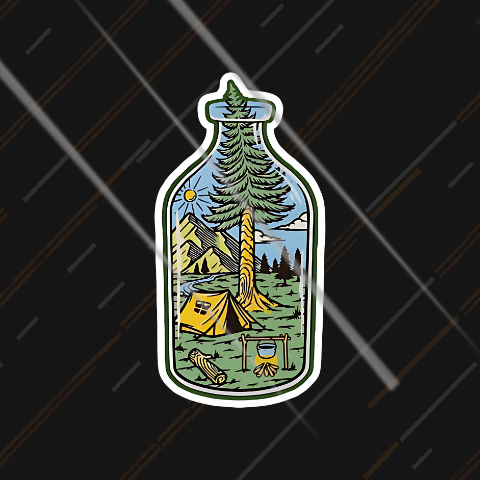 Dream packed | Sticker
