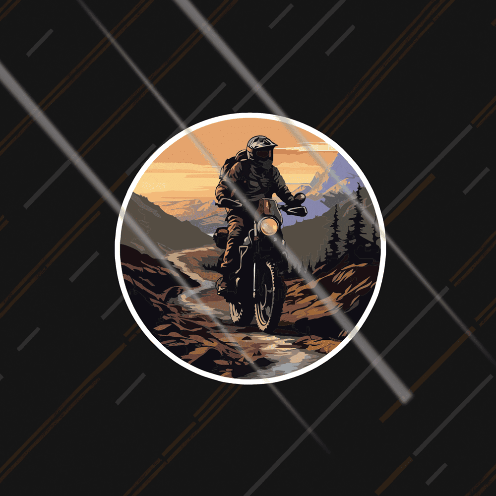 The Himalayan Ride | Reflective Sticker