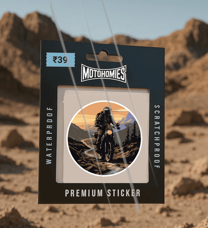 The Himalayan Ride | Reflective Sticker