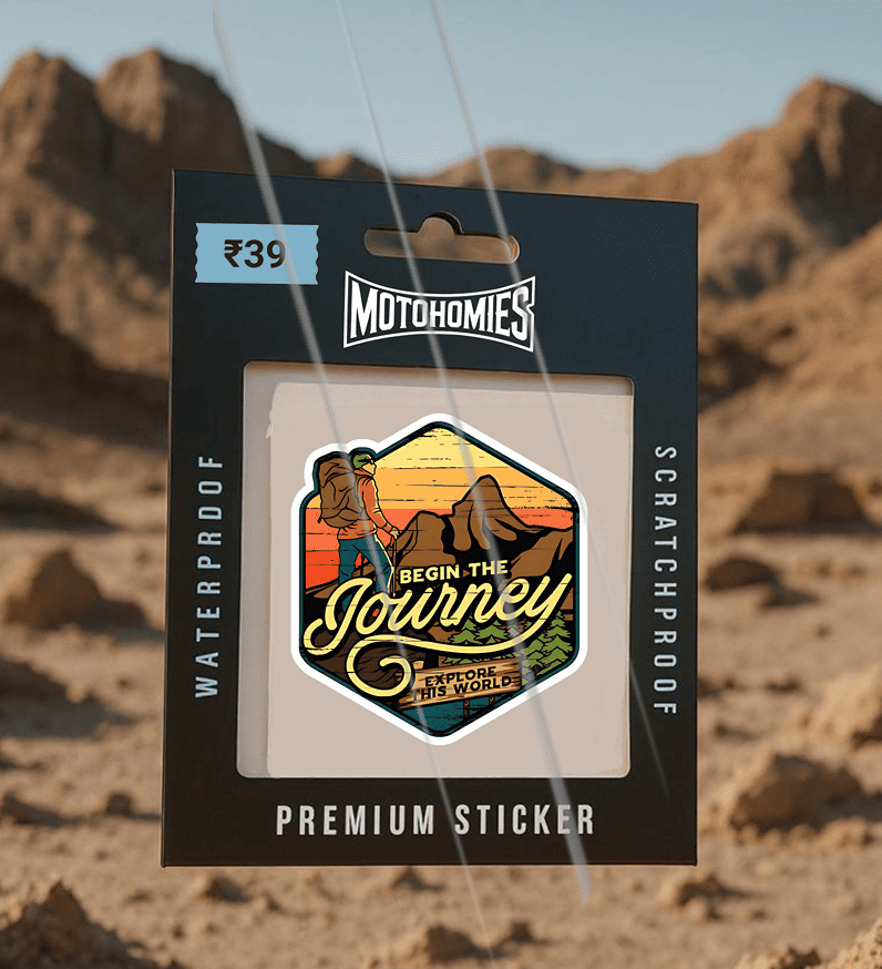 Begin The Journey | Sticker
