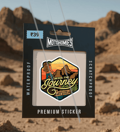 Begin The Journey | Sticker