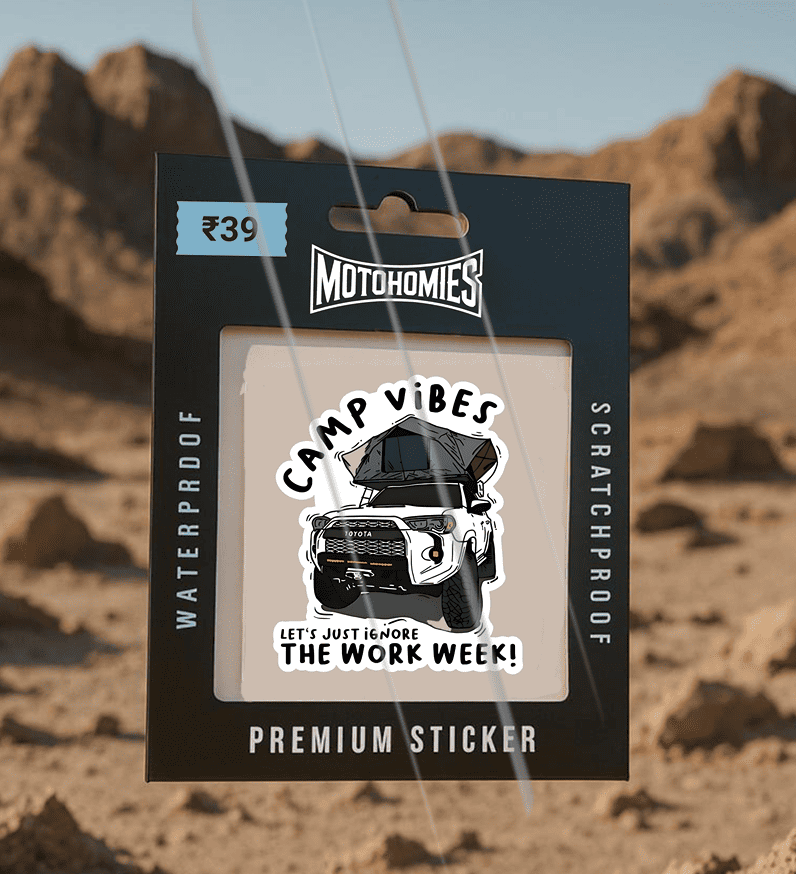 Camp Vibes | Sticker