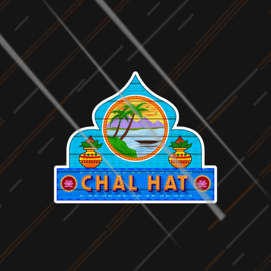 Chal Hat | Sticker