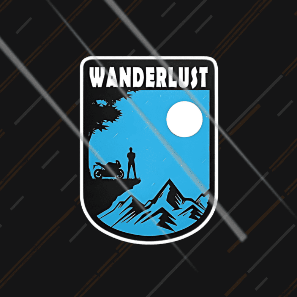 Wanderlust | Sticker