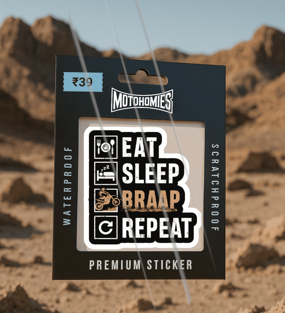 Eat Sleep BRAAP Repeat | Sticker