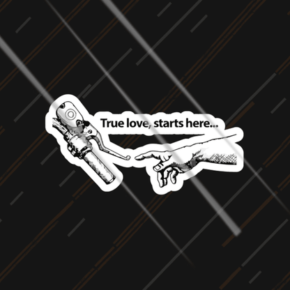 True Love Starts Here | Sticker