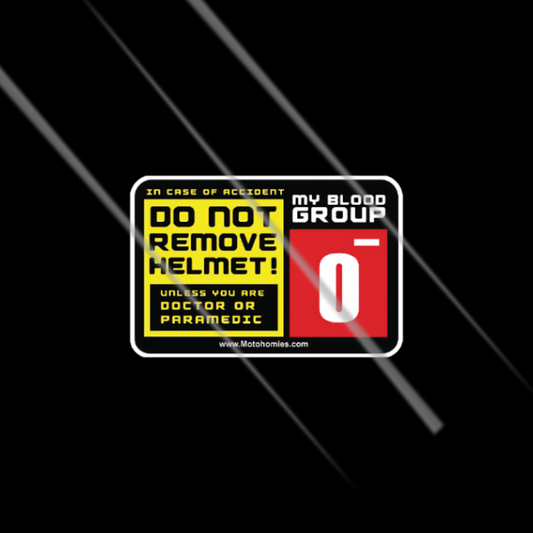 O -ve | Sticker