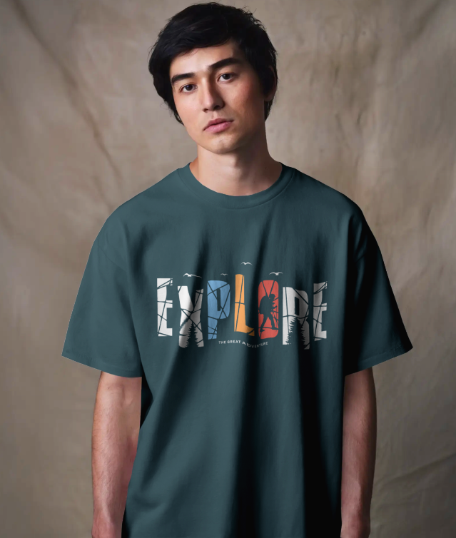 Explore | Oversized Unisex T-Shirt