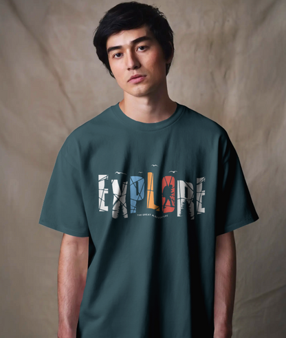 Explore | Oversized Unisex T-Shirt