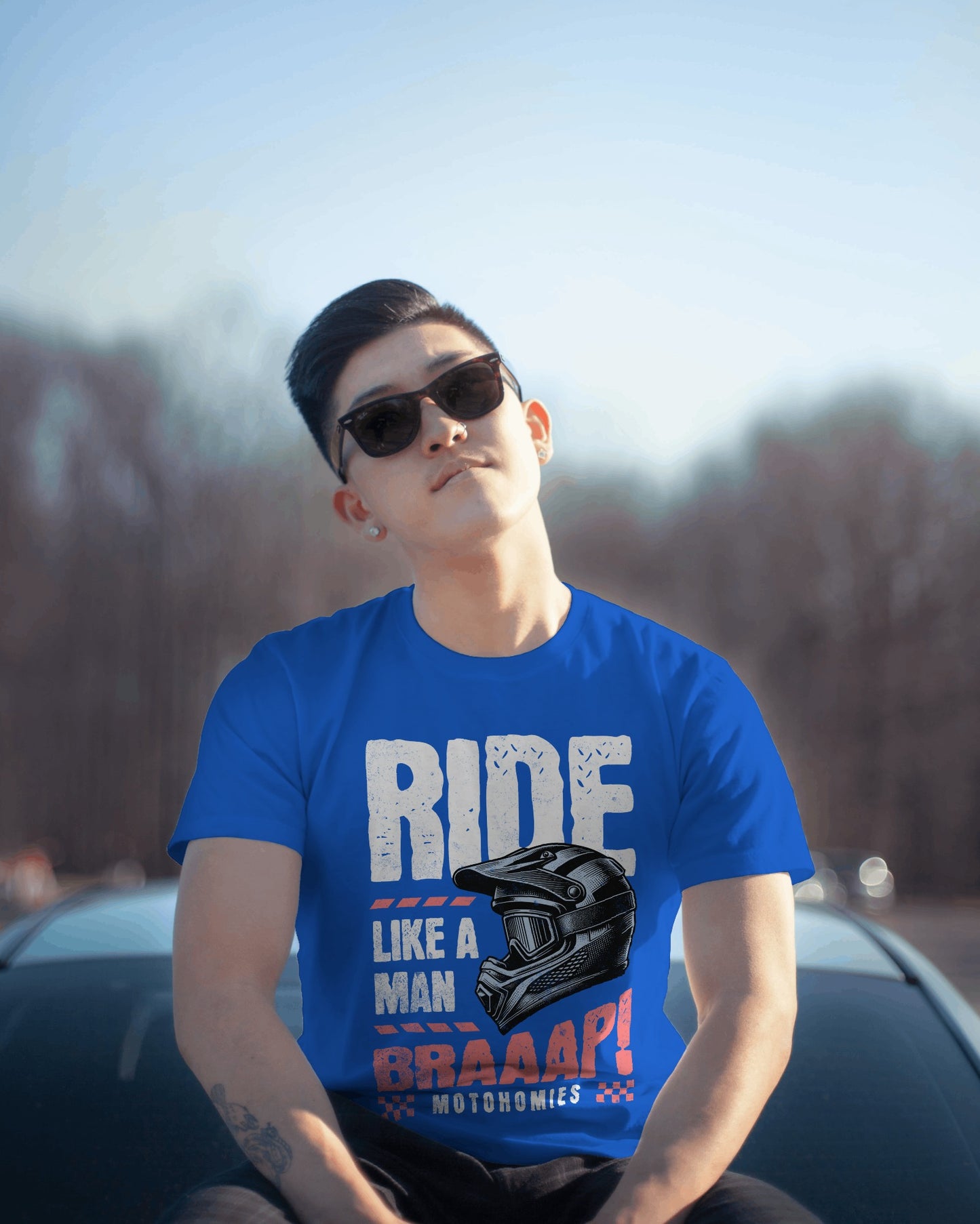 Ride Like A Man | Regular Fit T-Shirt (Copy)