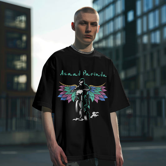 Aazad parinda | Unisex Oversized T-Shirt