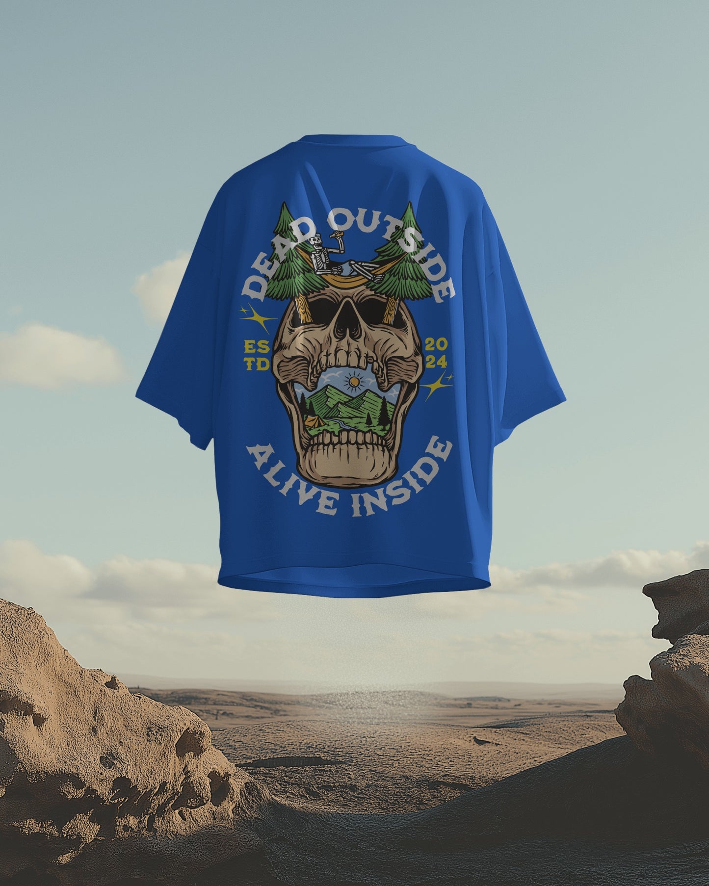 Dead Outside Alive Inside | Oversized T-Shirt