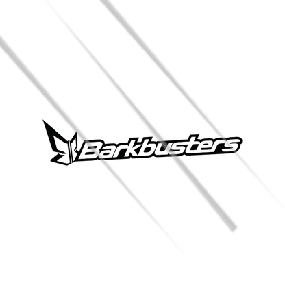Barkbusters handguard racing logo waterproof vinyl sticker for bikes – Motohomies