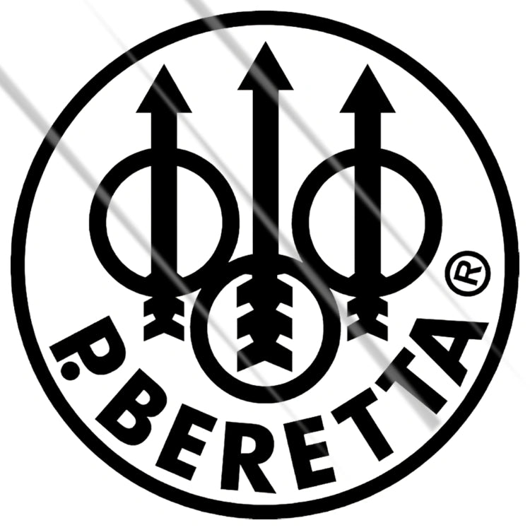 Beretta gun logo waterproof vinyl sticker for bikes, cars and helmets – Motohomies