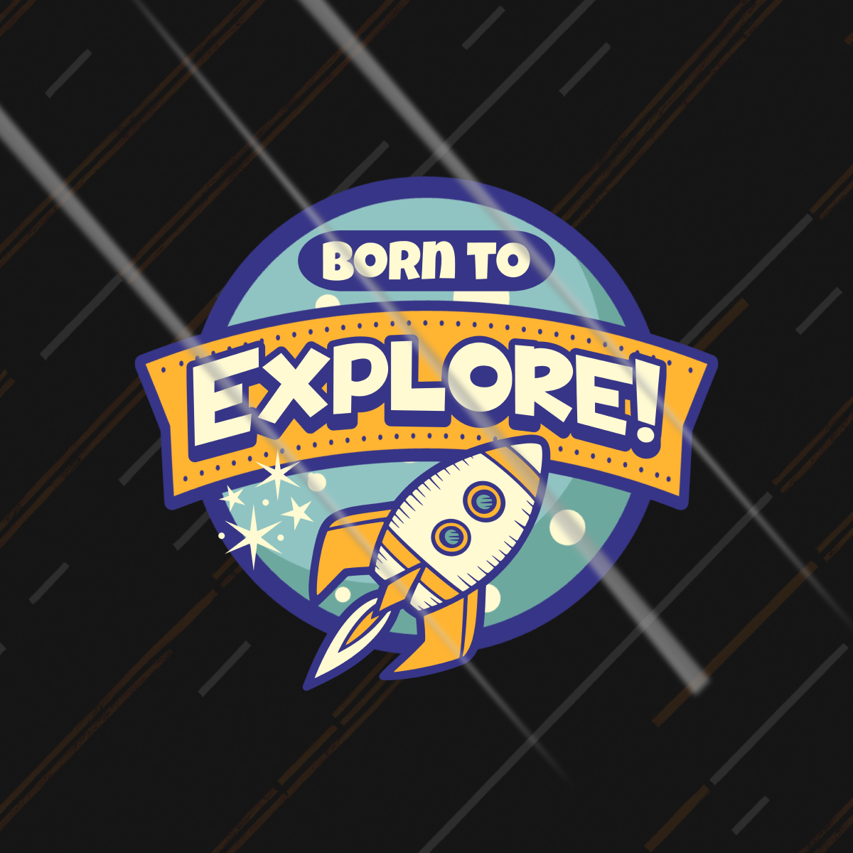Born To Explore | Sticker