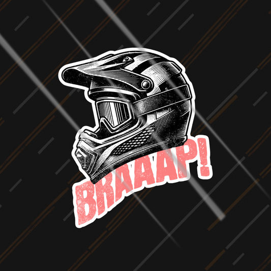 BRAAAP Helmet | Sticker