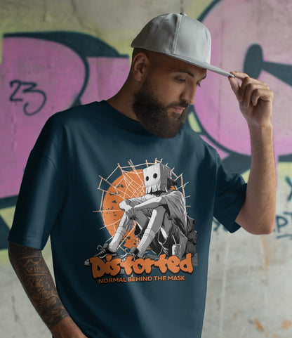 Distorted | Unisex Oversized T-Shirt