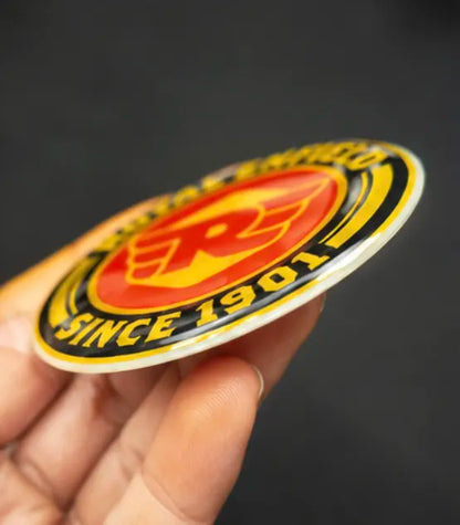 Royal Enfield Classic 3D Dome Sticker | 3 Inch