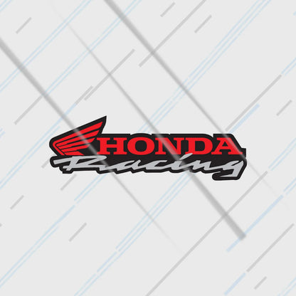 Honda Racing wings HRC red logo sticker 3 inch in matte vinyl for CBR Africa Twin