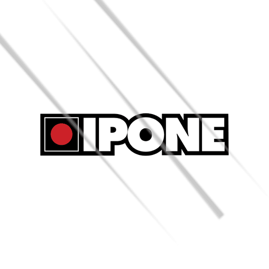 IPONE racing oil logo waterproof vinyl sticker for motorcycles – Motohomies