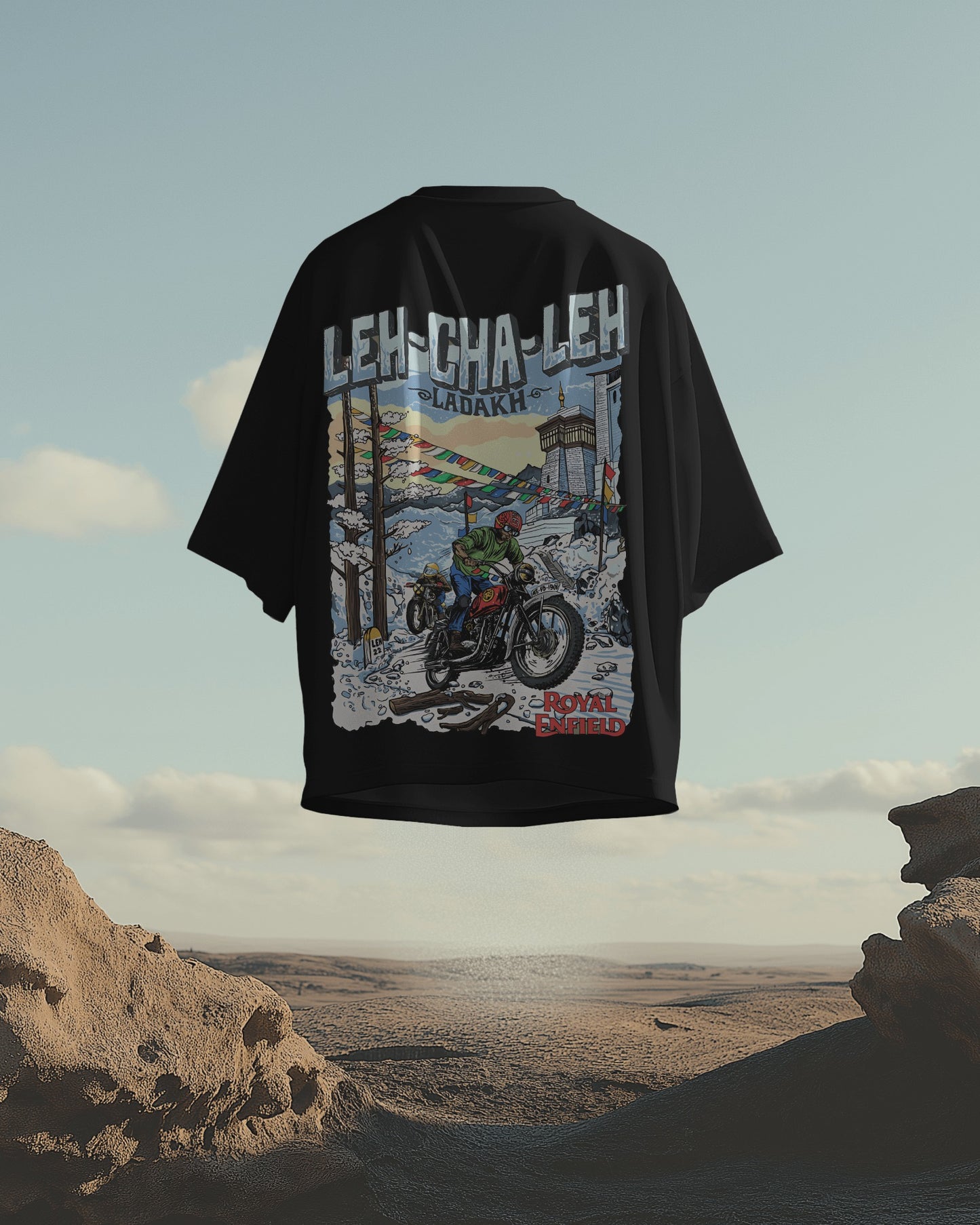 LEH-CHAL-LEH | Oversized T-Shirt