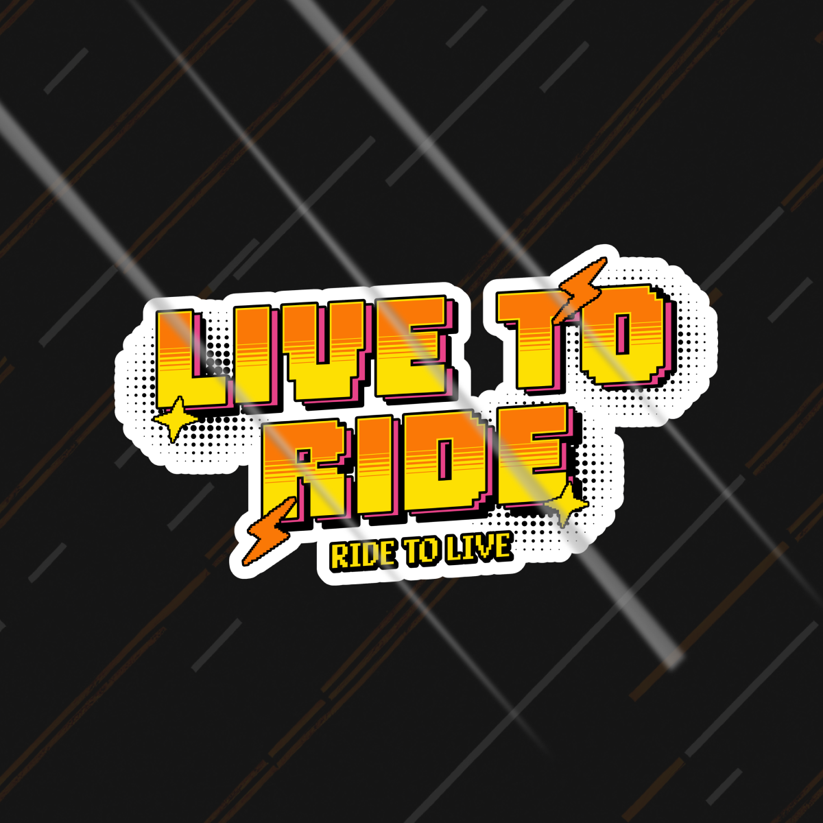 Live to Ride | Sticker