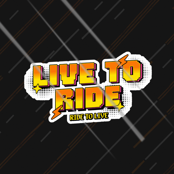Live to Ride | Sticker – Motohomies
