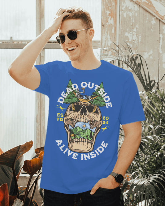 Dead Outside Alive Inside | Regular Fit T-Shirt