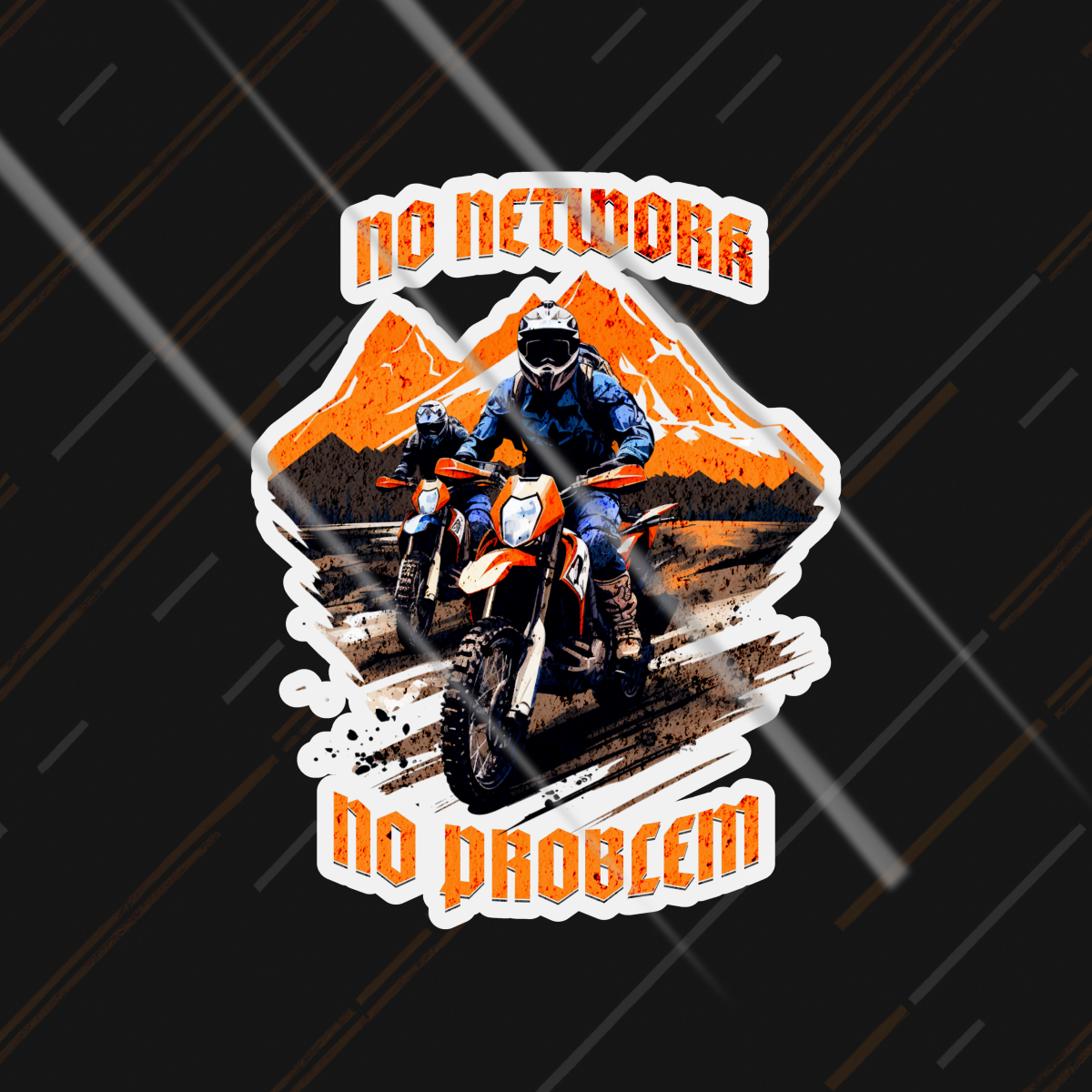 No Network No Problem | Sticker