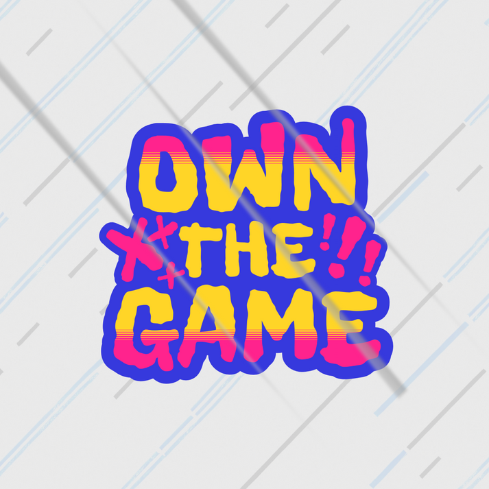 Own Me Sticker Own The Game | Sticker – Motohomies