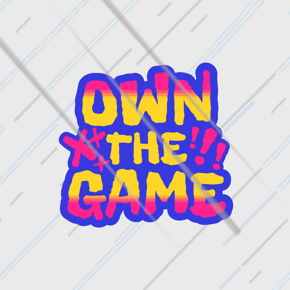 Own The Game | Sticker